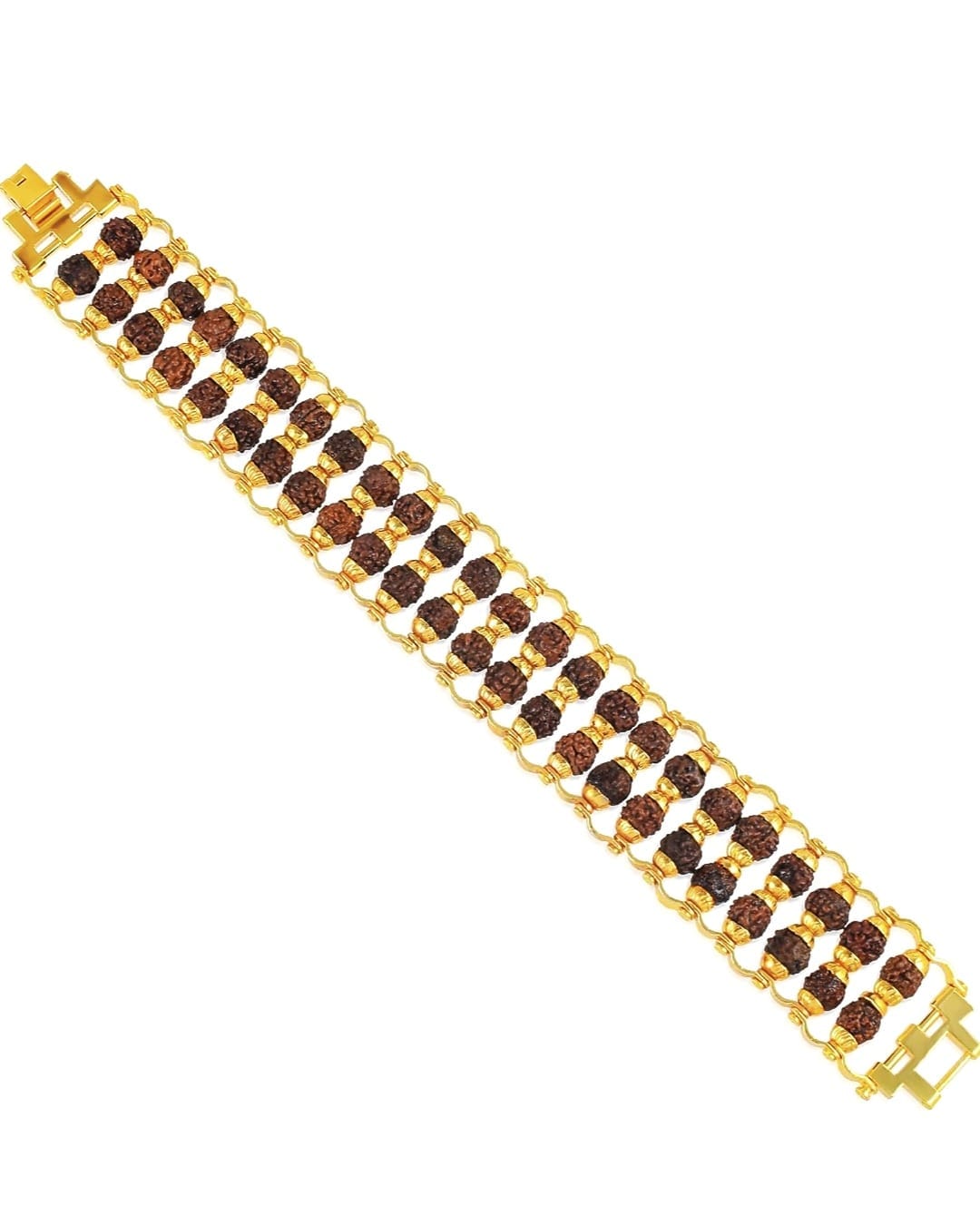 48 Beads Original 7-Mukhi Rudraksha Bracelet for Men and Women - Image 3
